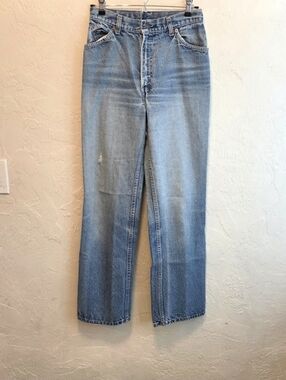 Vintage 80s Orange Tab Levi's High Waisted Jeans 28